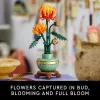 LEGO Icons Chrysanthemen-Blumen-Bauset Kreatives Modellbauset für Erwachsene zum Bauen einer künstlichen Pflanze Geschenk für Frauen Männer Sie oder Ihn Zuhause Büro Dekoration