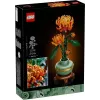 LEGO Icons Chrysanthemen-Blumen-Bauset Kreatives Modellbauset für Erwachsene zum Bauen einer künstlichen Pflanze Geschenk für Frauen Männer Sie oder Ihn Zuhause Büro Dekoration