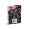 LEGO Marvel Dancing Groot baubare animierte Actionfigur – Guardians of the Galaxy Charakter – interaktives handbetriebenes Spielset für Kinder – Superheld