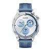 Smartwatch HUAWEI WATCH GT5 46mm – 1,43 Zoll AMOLED, GPS, 524 mAh, Edelstahlgehäuse, blaues gewebtes Armband