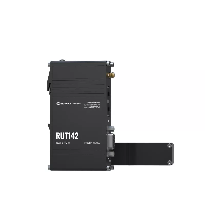 Teltonika Industrial Router RUT142 WiFi 4, RS232, 2x RJ45 100Mb/s, IP30