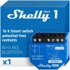 1 GEN3 Relais Intelligent Wi-Fi avec Contact Sec Interrupteur Domotique Compatible avec Al - Shelly