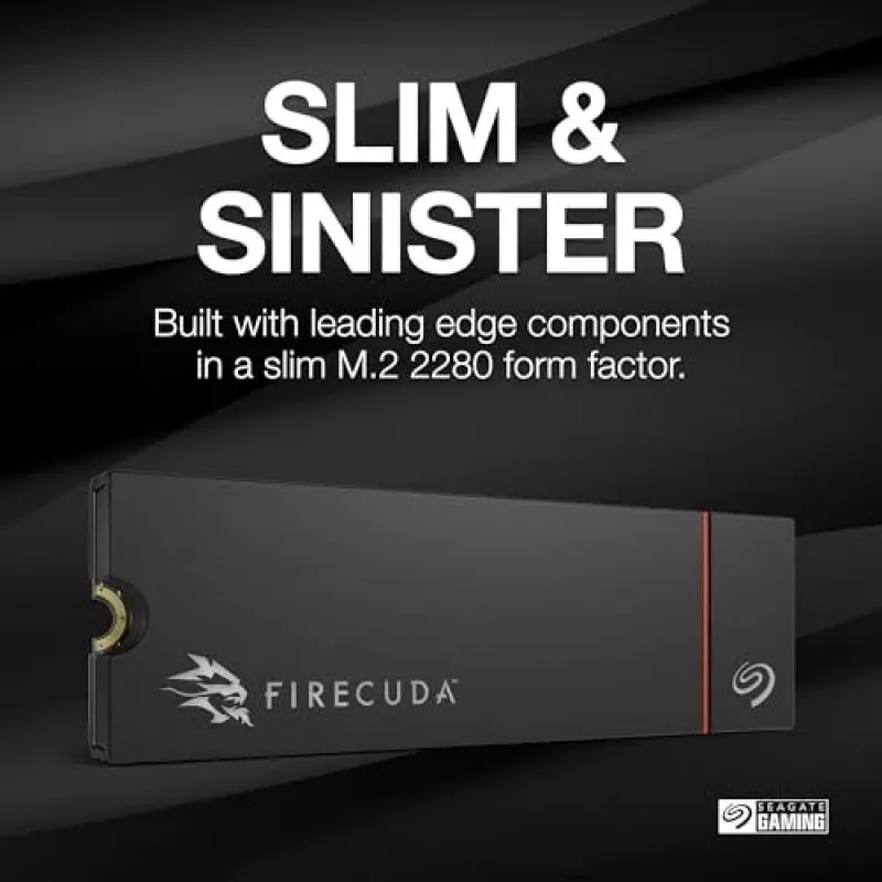 Seagate FireCuda ZP1000GM3A073 internes Solid-State-Laufwerk 1 TB M.2 PCI Express 4.0 NVMe 3D TLC
