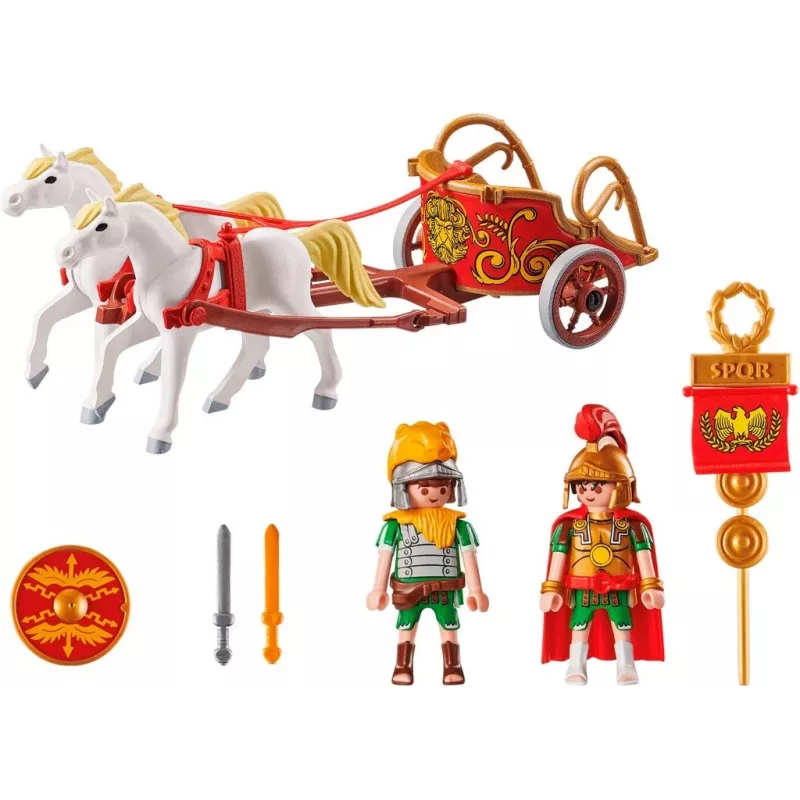 Set Asterix 71543 Römischer Streitwagen