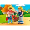 PLAYMOBIL | Asterix | Tragicomix und Falbala | Verliebtes Paar aus dem Asterix-Universum | Spielzeug für Kinder ab 5 Jahren | 71544