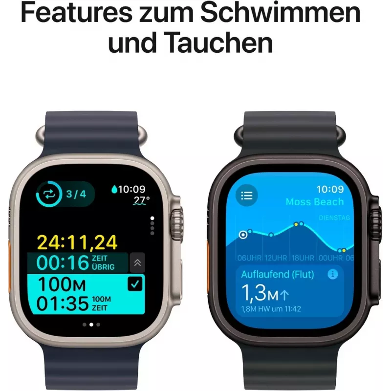 Apple Watch Ultra 2 - 49 mm - natürliches Titan