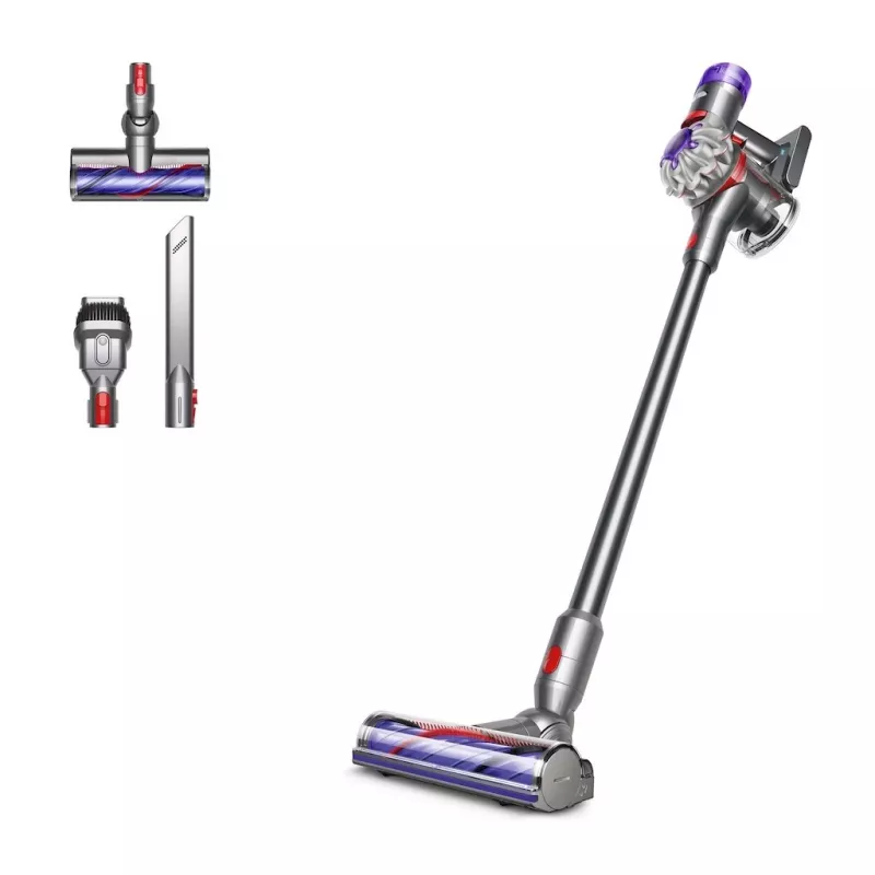 Dyson V8 Advanced 2-in-1 Akku-Staubsauger, beutellos, Nickel, Silber