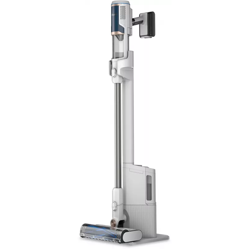 Sharkclean BU3521EU Stabstauger/Elektrobesen 2-in-1 Stabstauger Akku Trocken Beutellos 21,6 W Blau, Weiß