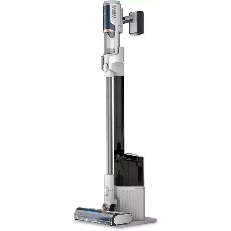 Sharkclean BU3521EU Stabstauger/Elektrobesen 2-in-1 Stabstauger Akku Trocken Beutellos 21,6 W Blau, Weiß
