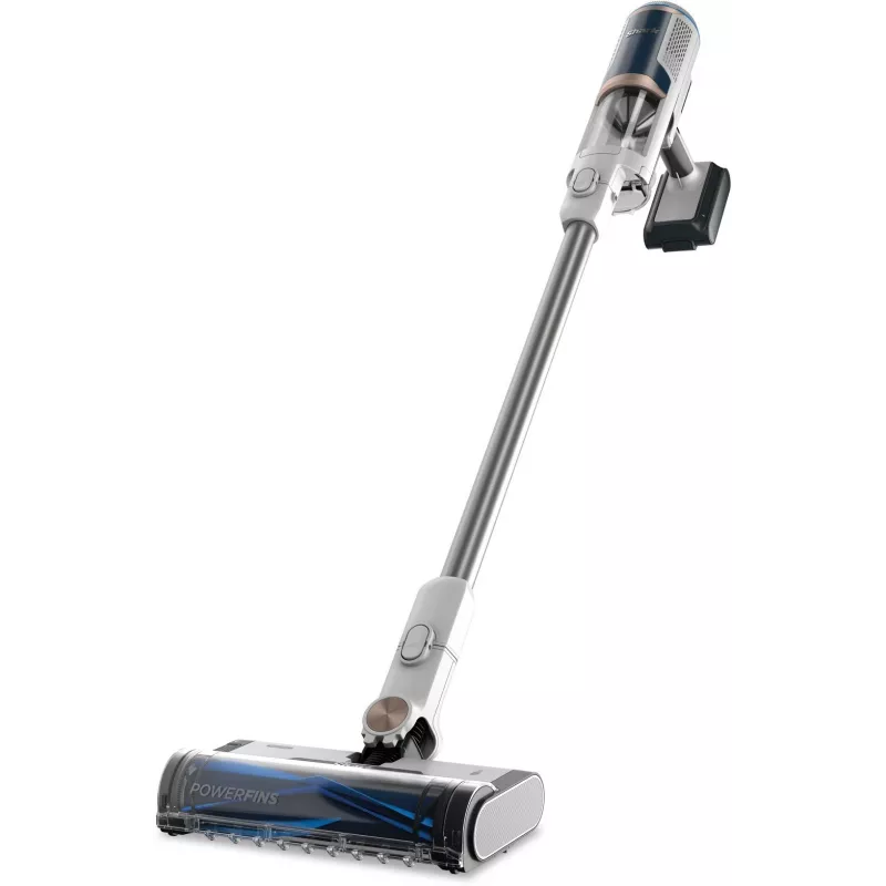 Sharkclean BU3521EU Stabstauger/Elektrobesen 2-in-1 Stabstauger Akku Trocken Beutellos 21,6 W Blau, Weiß