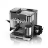 Espressomaschine Ninja ES701EU – halbautomatischer Kaffee/Espresso, integrierte Mühle, 2 l Wassertank, 1650 W, 25 Mahlgradeinstellungen, Milchbehälter, 14-bar-Pumpe
