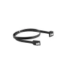 SATA III-Kabel LANBERG CA-SASA-13CU-0050-BK 0,5 m, SATA 7-polig auf 7-polig, 6 Gbit/s, schwarz