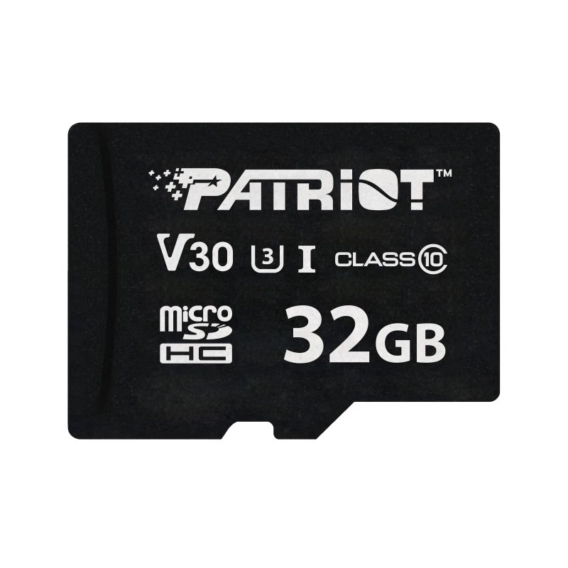 Speicherkarte PATRIOT VX Series 32GB MicroSDXC V30 Class 10 UHS-I U3 4K UHD (PSF32GVX31MCH)
