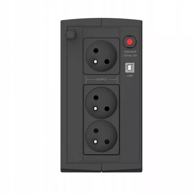 UPS EVER Ever Duo 850 PL T/DAVRTO-000K85/01 850VA Line-Interaktiv, 550W, AVR, 3 AC-Steckdosen, 12V 2×5Ah, Tower