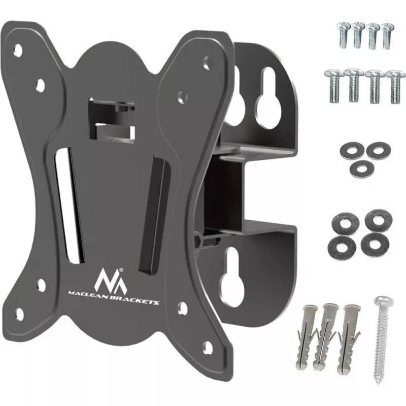 TV-Wandhalterung MACLEAN MC-415 für 13–32-Zoll-Bildschirme, VESA 100×100, Tragfähigkeit 30 kg
