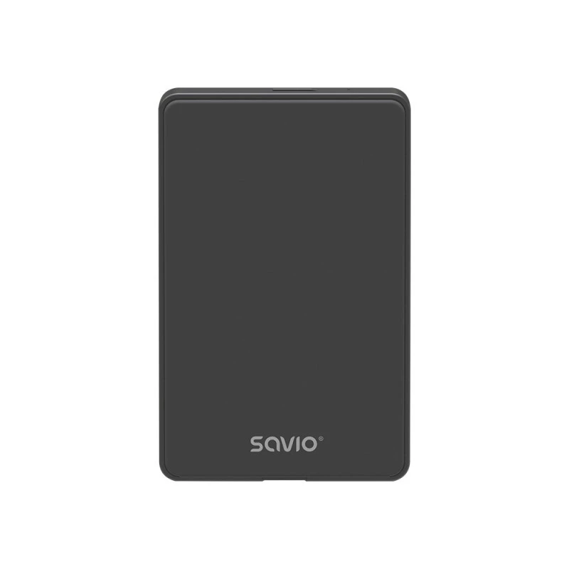 Festplatten-/SSD-Gehäuse SAVIO AK-65 Schwarz 2,5 Zoll SATA USB 3.0 5 Gbit/s Micro-USB