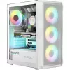 Logic PORTOS ARGB MINIDI USB 3.0 Gehäuse Weiß