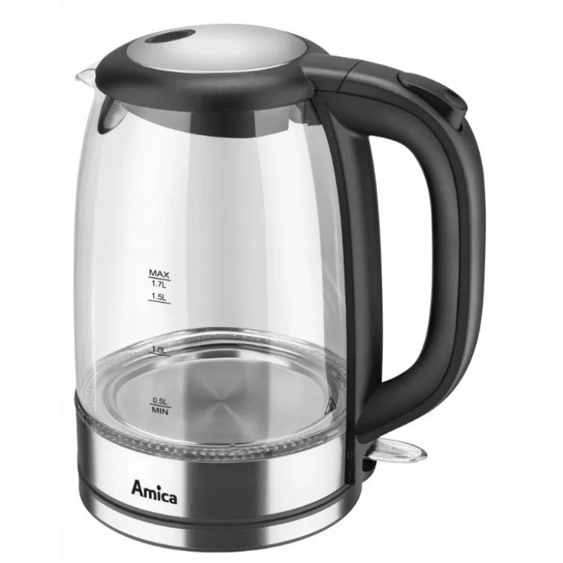 Wasserkocher Amica 1.7L 2200W Silber