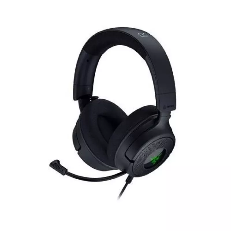 Razer Kraken V4 X - Kabelgebundenes PC-Gaming-Headset (TriForce 40-mm-Treiber, versenkbares Kardiioidmikrofon, 7.1-Surround-Sound, Chroma RGB für PC, Konsole & Telefon)