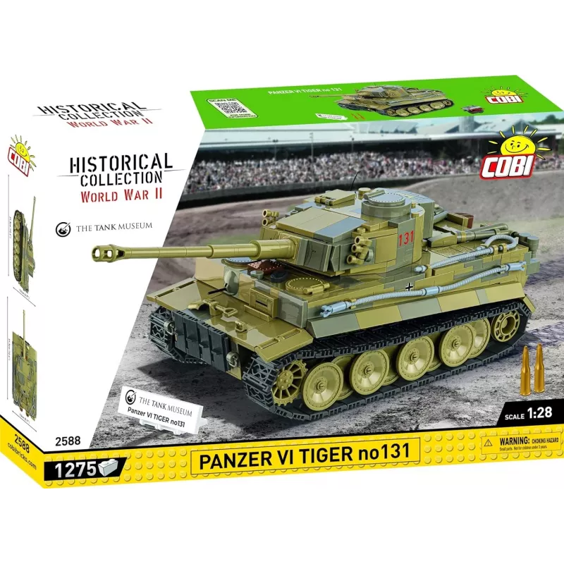 Bauset COBI Panzer VI Tiger no131 1275 Teile