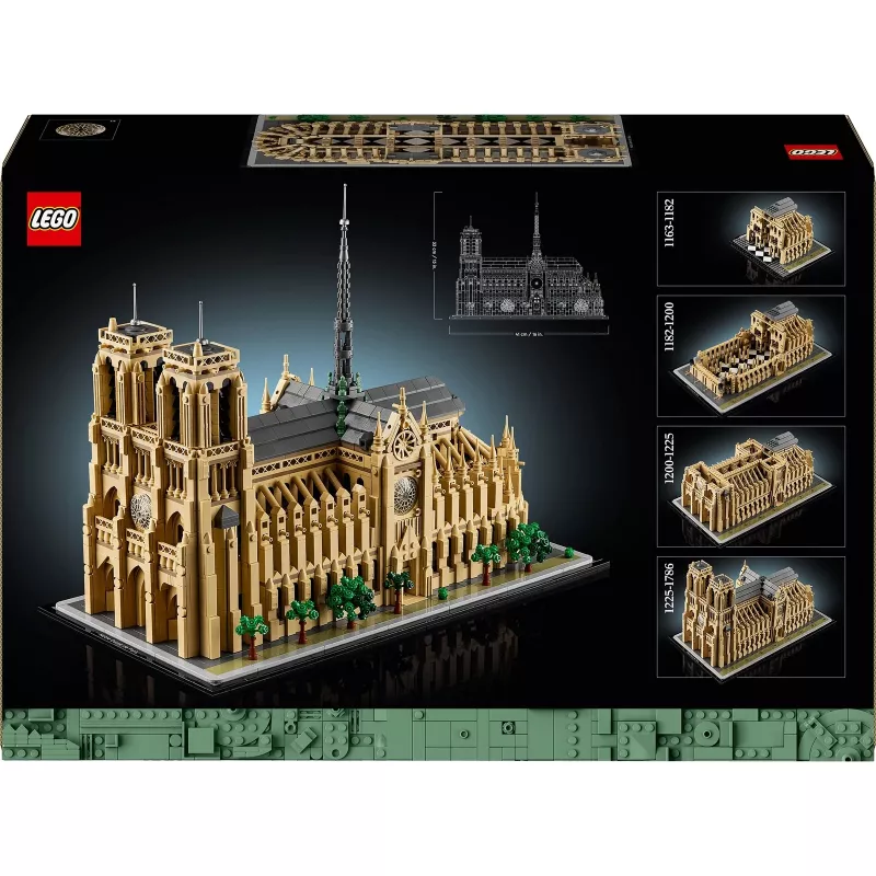 LEGO Architecture Notre-Dame de Paris Set für Erwachsene 21061