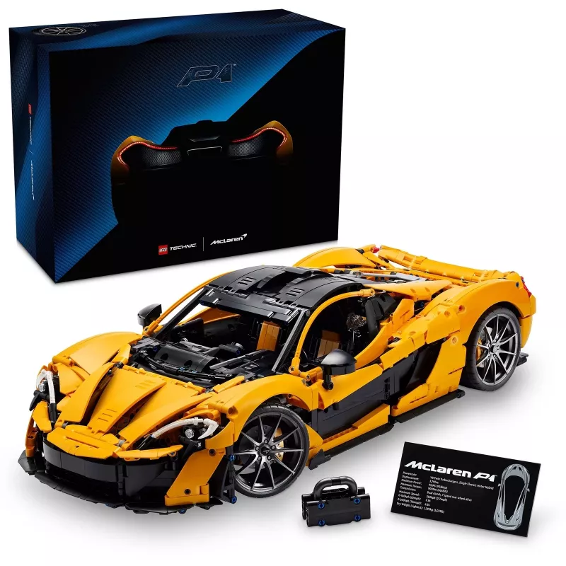 LEGO Technic 42172 McLaren P1 Modellauto-Set für Erwachsene