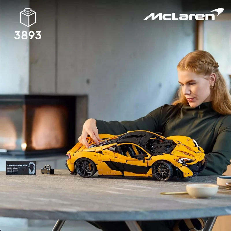 LEGO Technic 42172 McLaren P1 Modellauto-Set für Erwachsene