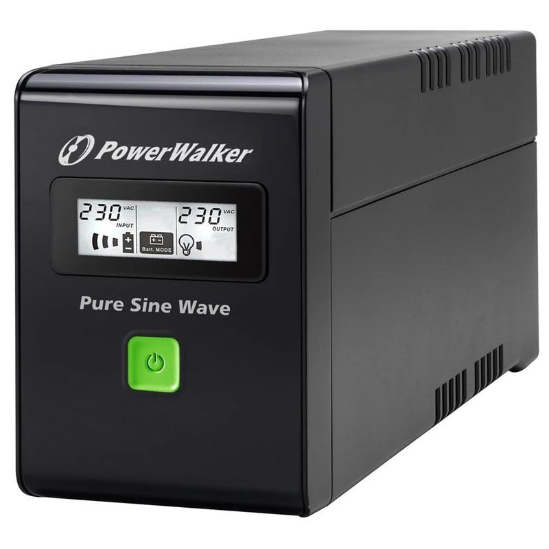 PowerWalker VI 600 SW FR USV 600 VA 2 AC-Ausgänge Line-Interactive (VI 600 SW FR)