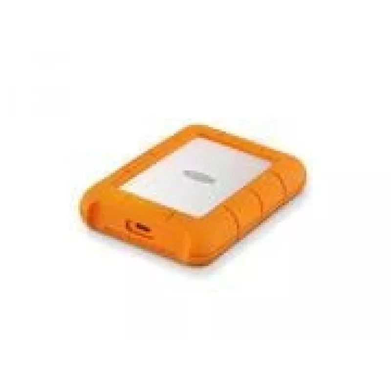 LaCie Rugged USB-C Externe Festplatte 5 TB USB Typ-C 3.2 Gen 1 (3.1 Gen 1) Grau Gelb