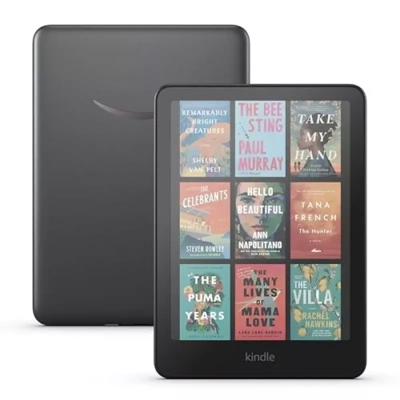E-Book-Reader Amazon Kindle Colorsoft Signature Edition 7 Zoll 32 GB Wi‑Fi kabelloses Laden, IPX8 wasserdicht, Schwarz