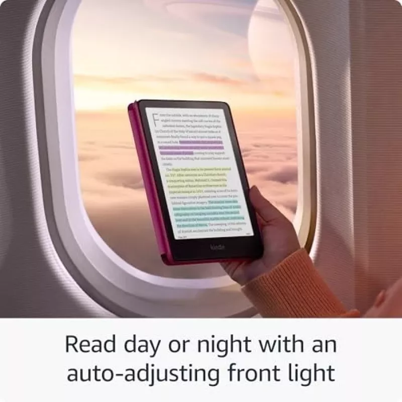 E-Book-Reader Amazon Kindle Colorsoft Signature Edition 7 Zoll 32 GB Wi‑Fi kabelloses Laden, IPX8 wasserdicht, Schwarz