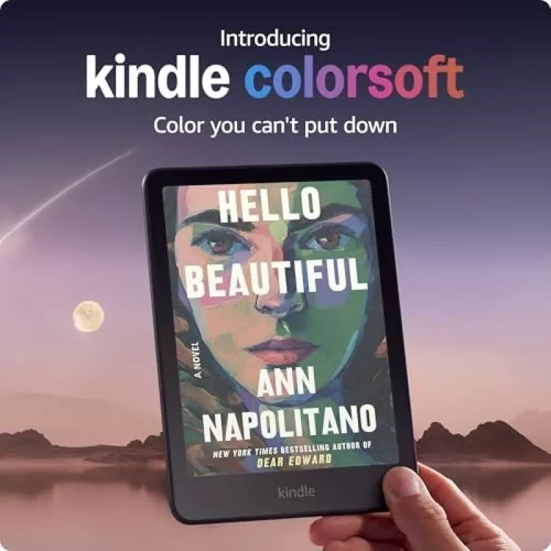 E-Book-Reader Amazon Kindle Colorsoft Signature Edition 7 Zoll 32 GB Wi‑Fi kabelloses Laden, IPX8 wasserdicht, Schwarz