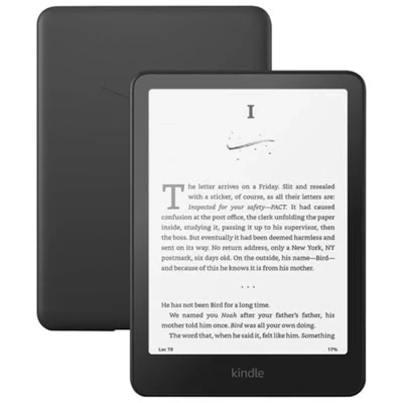 E-Reader Amazon Kindle Paperwhite (12. Gen., 2024) — 17,8 cm (7 Zoll) Display, 16 GB, Schwarz, Wi‑Fi, Bluetooth, USB‑C