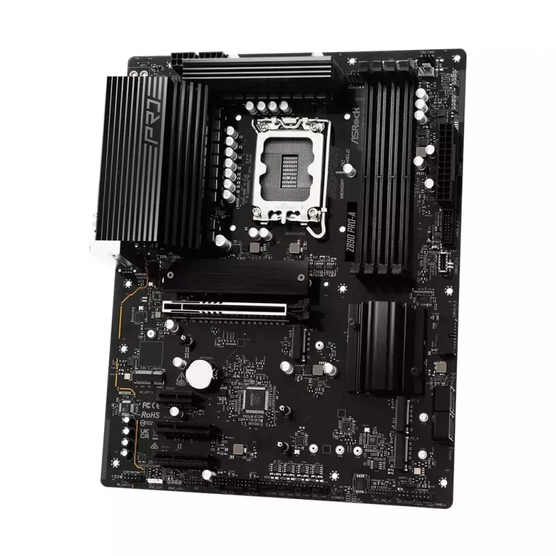 Mainboard ASRock Z890 Pro-A ATX — Intel Z890-Chipsatz, LGA 1851, DDR5, 4x DIMM, 256 GB, 2.5Gb LAN, PCIe Gen5