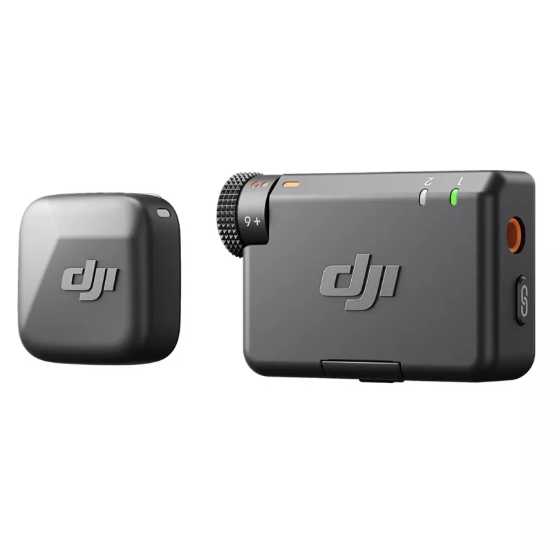 DJI Mic Mini Aufsteckbarer Kameraempfänger Schwarz