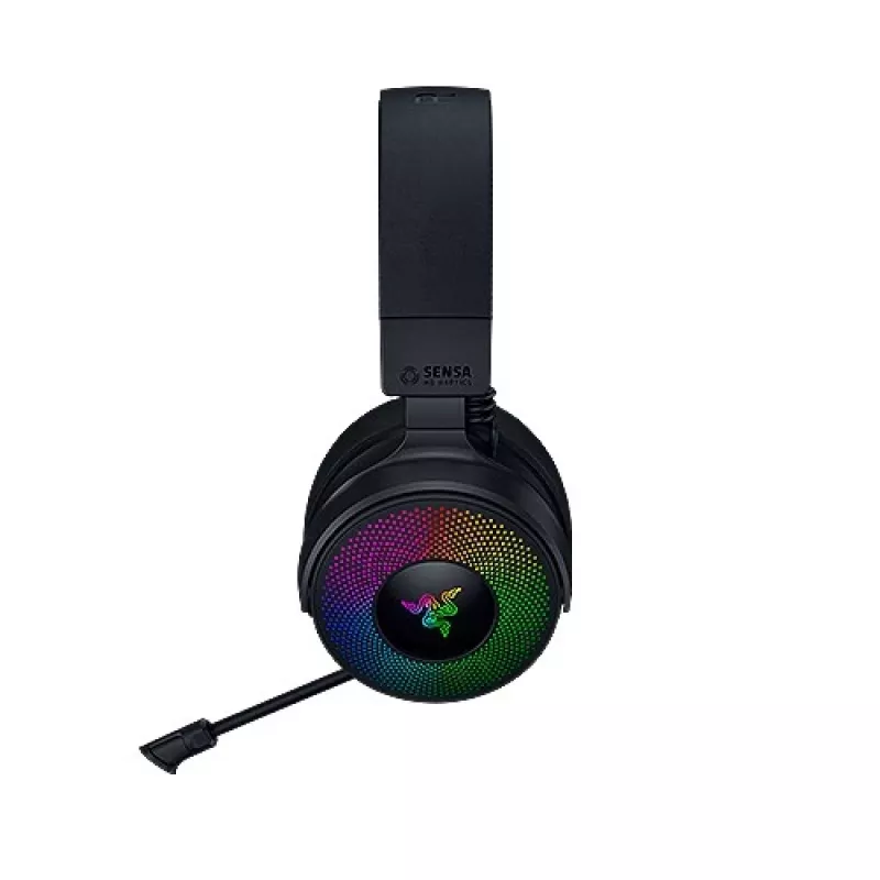 Razer Kraken V4 Pro Headset Kabelgebunden & Kabellos Kopfband Gaming USB Type-A Bluetooth Schwarz