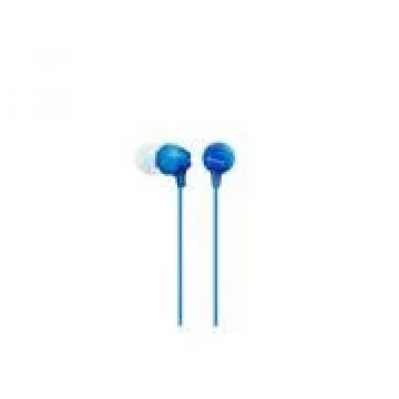 Sony MDR-EX15LP, Kabelgebunden, 8 - 22000 Hz, Musik, 3 g, Kopfhörer, Blau