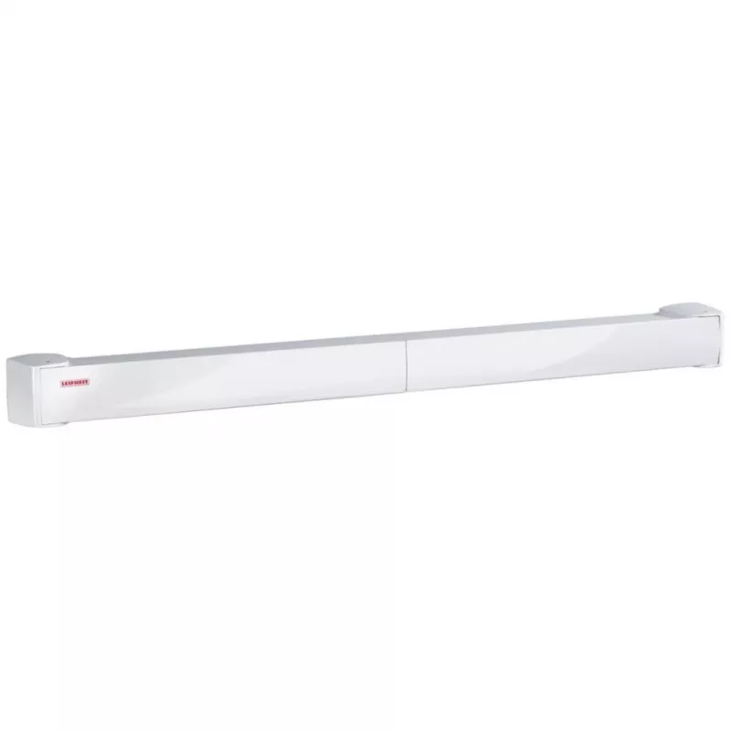Wandmontiertes Regal Leifheit Telegant 30 Protect Weiß, Breite 720 mm, Tiefe 370 mm, 3 m Leine