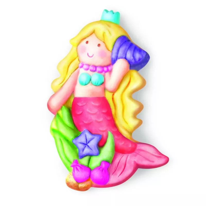 Glitzer-Meerjungfrau-Gieß- und Malset
