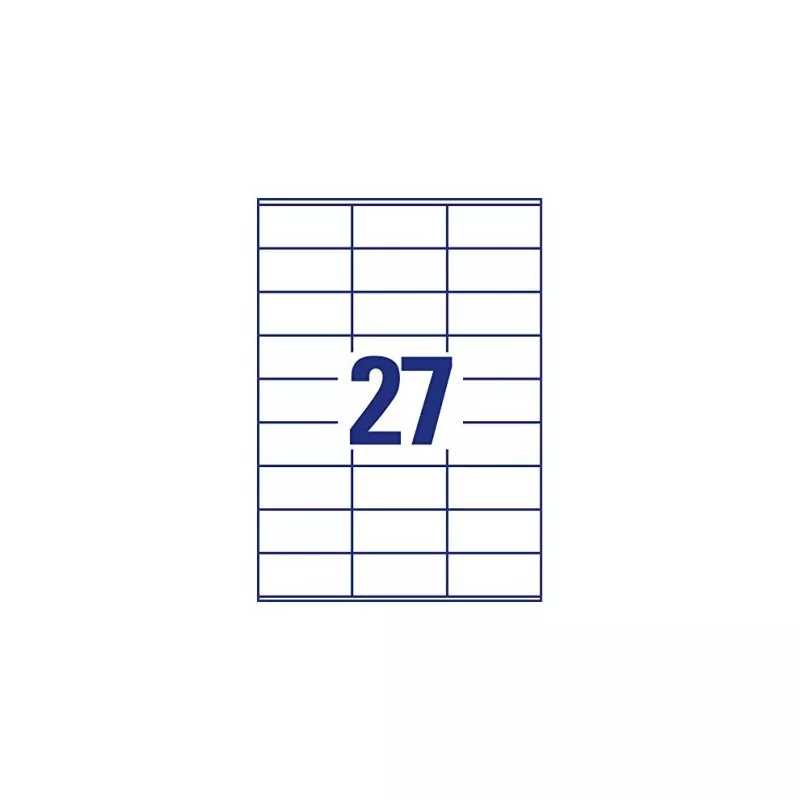 Avery-Zweckform 3479 Etiketten Weiß Papier 70x32mm Permanentkleber