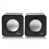 2-Wege-PC-Lautsprecher Audiocore AC870 B — 3 W RMS, kabelgebundene USB-Stromversorgung, 3,5-mm-Eingang, 2.0 Kanäle