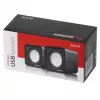 2-Wege-PC-Lautsprecher Audiocore AC870 B — 3 W RMS, kabelgebundene USB-Stromversorgung, 3,5-mm-Eingang, 2.0 Kanäle