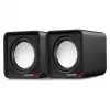 2-Wege-PC-Lautsprecher Audiocore AC870 B — 3 W RMS, kabelgebundene USB-Stromversorgung, 3,5-mm-Eingang, 2.0 Kanäle