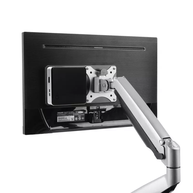 Maclean MC-721NUC Mac Mini CPU PC VESA Computer Bracket with Head Mounting