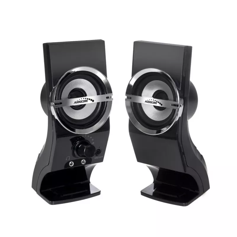 Audiocore AC805 Stereo-Lautsprecher 2.0 PC 6W Schwarz