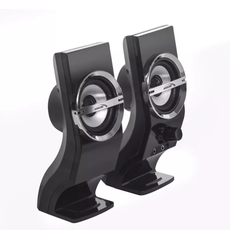Audiocore AC805 Stereo-Lautsprecher 2.0 PC 6W Schwarz