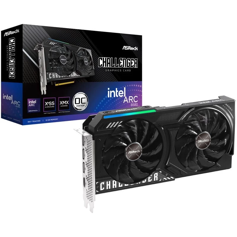 ASRock Challenger Intel Arc B580 12GB OC Grafikkarte