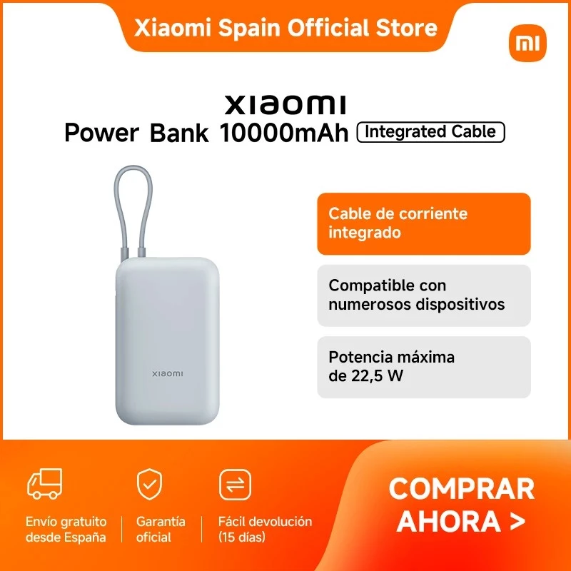 Powerbank Xiaomi BHR9073GL 10000 mAh