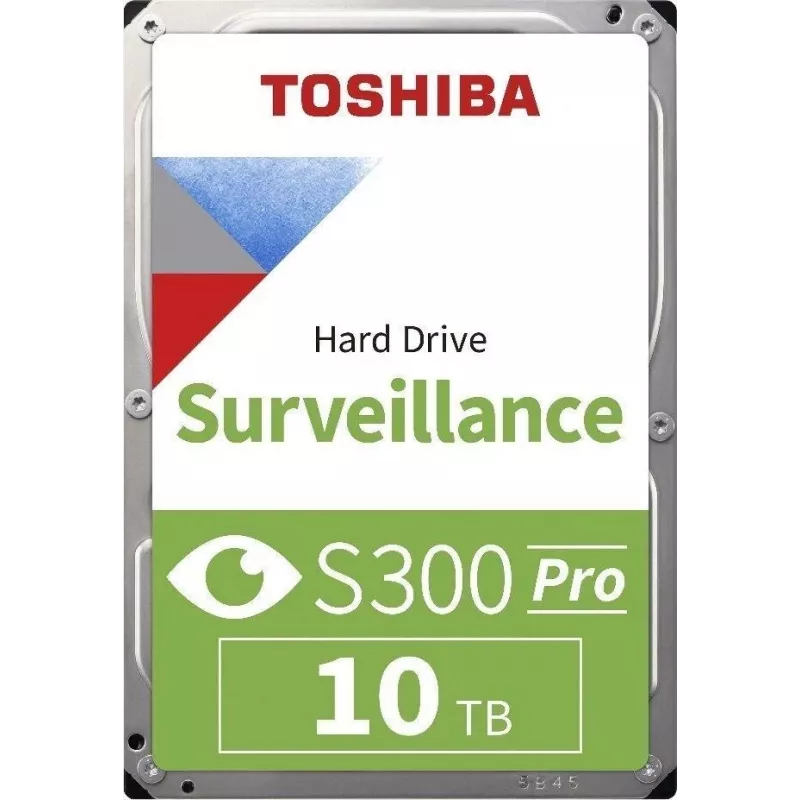 Toshiba S300 Pro Surveillance interne Festplatte 10 TB 7200 RPM 512 MB 3.5 Serial ATA III