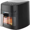 Heißluftfritteuse BLAUPUNKT AFD712 – 7,2 l Fassungsvermögen, 1800 W, digitale Touch-Steuerung, 40–200 °C, 60-Minuten-Timer